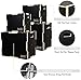 Fitvids 3 in 1 Non-Slip Wooden Plyo Box Plyometric Box Jumping Exercise, 12x14x16 Inches, Black