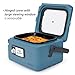Presto 06017 8-Quart Nomad Traveling Slow Cooker, Blue