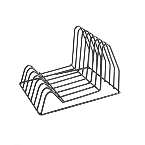 WJYLM Stojak na dokumenty/akta, stojak na akta, trójkątny drut metalowy metalowy metalowy organizator na akta, organizator na biurko, do biura, domu, B