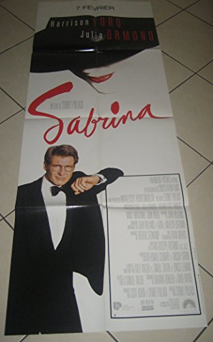 Affiche Cinema Originale Sabrina Harrison Ford 60X120Cm lithographie de prestige pour cadre