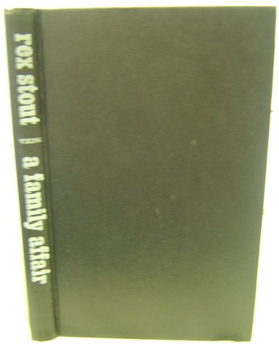 A family affair B00072ULXC Book Cover