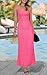 PRETTYGARDEN Womens Summer Dresses Spaghetti Strap Floral Maxi Dress Sleeveless Long Bodycon Dresses Wedding Guest Dress (Leopard Rose Red, X-Small)