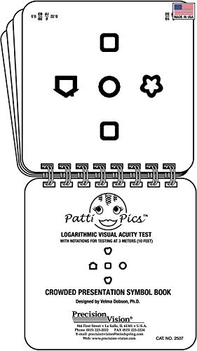 Image of Kids Eye Chart Test 16 Page Flip Book