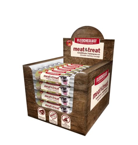 Meat & Treat Pferd Wurst (33 x 80 Gramm)