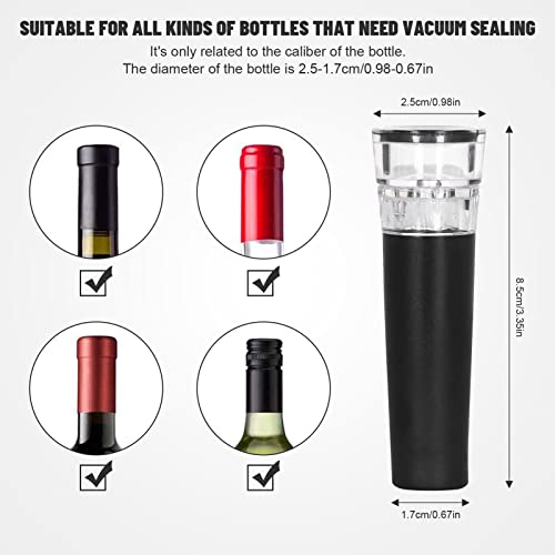 Bouchons de vin en silicone réutilisables | Pack de conservation étanche - 3