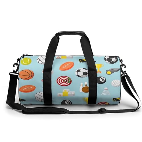 Sac de voyage 45x23x23cm imperméable avec compartiment pour sac de sport gym