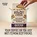 Healthy Bran Rusks – High-Fiber Breakfast Snack | Traditional South African Baked Crunch | Whole Grain Oat & Raisin Biscuits | All-Natural, No Preservatives | Perfect with Coffee or Tea - 2 Packs