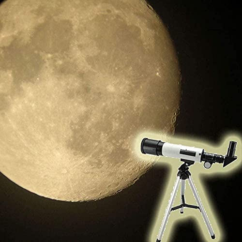 Telescopio astronómico con trípode portátil y monocular Sky miniatura 5