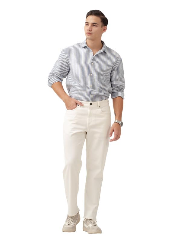 Image of The Pant Project Relaxed Fit Stretchable Jeans for Men | Mens Stylish Denim Cotton Pants