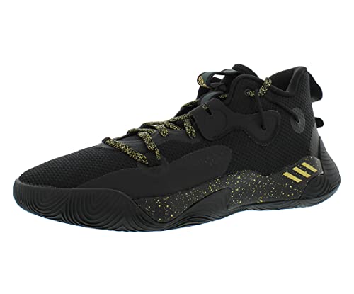 Adidas Adult Harden Stepback 3 Core Black/Gold Metallic/Core Black 8