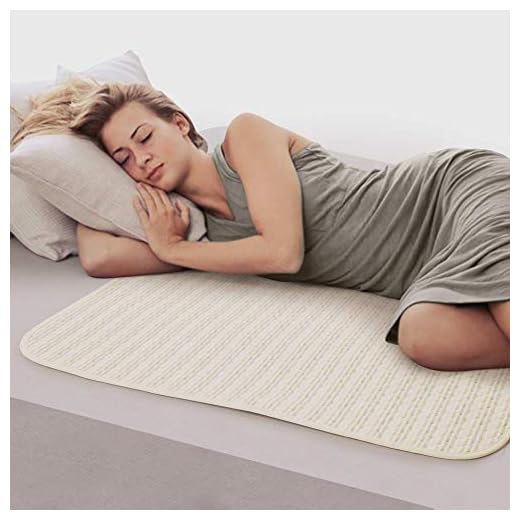 Waterproof Bed Pad Washable & Reusable Underpads 4 Layer Incontinence Mattress Protector 100% Cotton Surface for Children Adults and Pets by YOOFOSS