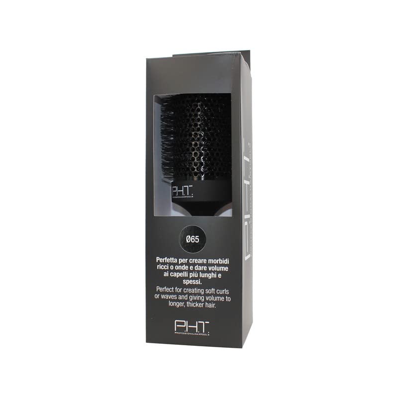 Brosse thermique anti-frisottis PHT pour cheveux délicats