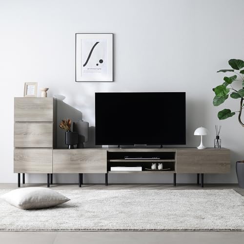 RASIK �e���r�� ���[ 2�_�Z�b�g (�e���r�{�[�h180cm�� + �X�����`�F�X�g3�i) �O���[�W�� 55�^ �Ή� ���[�{�[�h �r�t�� ���q�l�g�� Stova �X�g�[���@