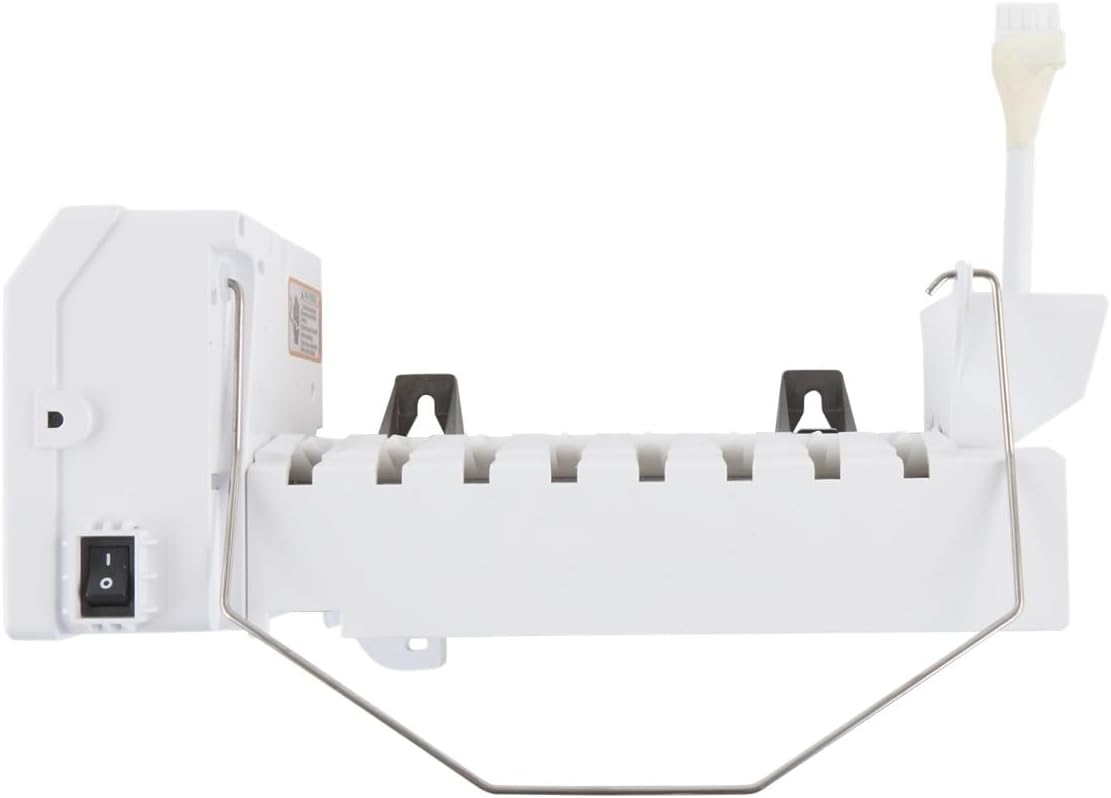 Whirlpool W11692144 OEM Refrigerator Ice Maker Assembly, White