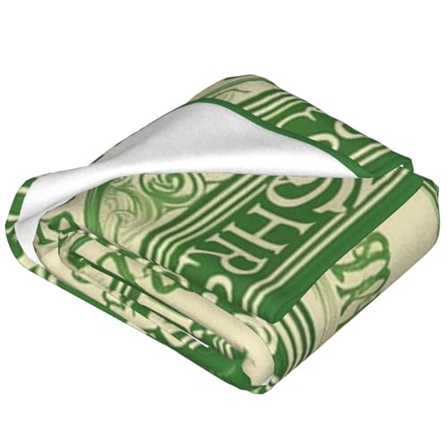Couverture Saint-Patrick plaid douillet idée cadeau décoration pour le salon - 4
