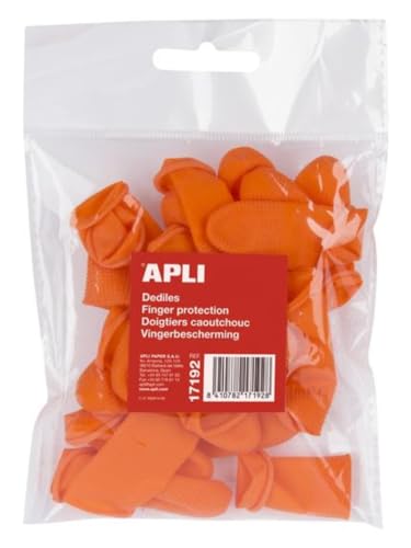 Apli 17192 Beutel mit 20 Fächern, Größe M, Orange
