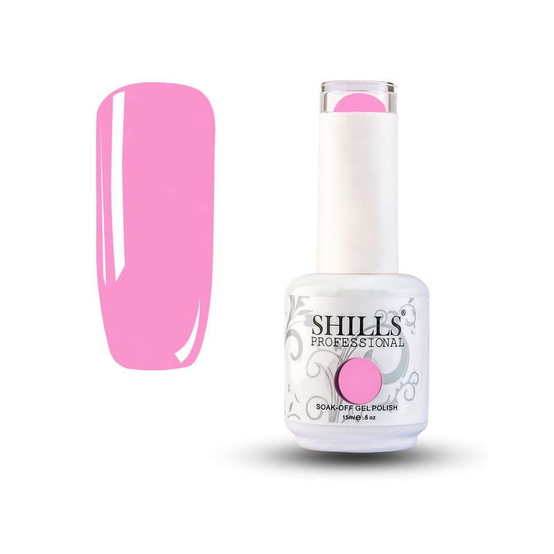 Image of Shills Professional Uv /Led Soak Off Gel Polish (Gel Nail Polish) Glossy Finish Nail Polish Color Shade 20, 15 Ml