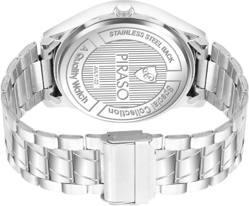 Image of PIRASO Analog Day and Date Working Display MESH Strap Watch for Men & Boys
