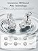 JewelPods C01 Pro Open Ear Headphones,Clip-on Earbuds Wireless Bluetooth with Crystal, Secure, Lightweight, Premium Audio-Water Resistant-Up to 72 hrs Play, Leather Charging Case,Gift for Her