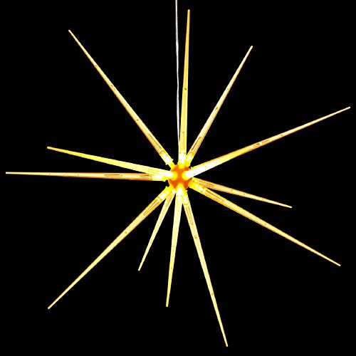 TORCHSTAR 14 LED Starburst Lights, Battery Operated, 8 Modes, Dandelion Firework Meteor Lights for Christmas, Valentine's Decoration, Warm White