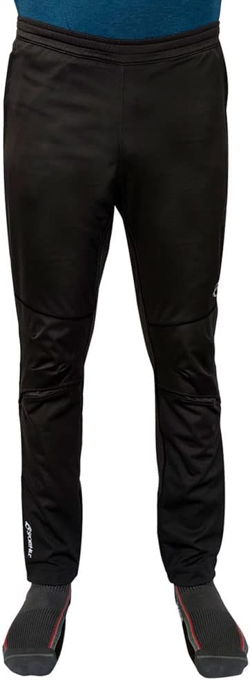 SportHill Men's Super XC Windproof Water-Resistant Breathable Warm Winter Running Skiing Active Pant