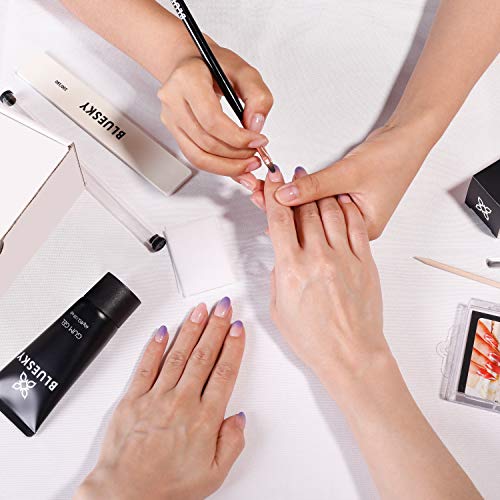 BLUESKY Gum Gel Nail Extension Brush, Nagelverlängerung Poly Gel Pinsel, Nagel Kunst, Nagelzubehör Werkzeug, 60 g – Bild 3