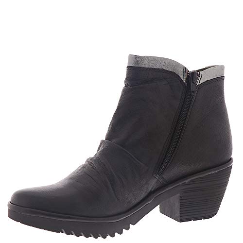 FLY London New Women's WYNN268FLY Ankle Boot Black/Graphite 394
