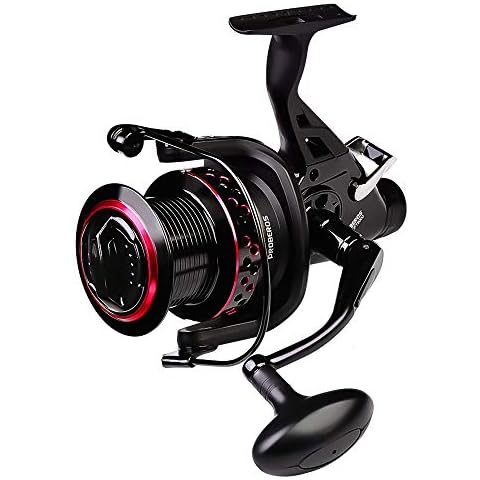PROBEROS Spinning Fishing Reel - Carbon Fiber Drag Aluminum Spool Carp Spinning Reels - Size 7000 Cover