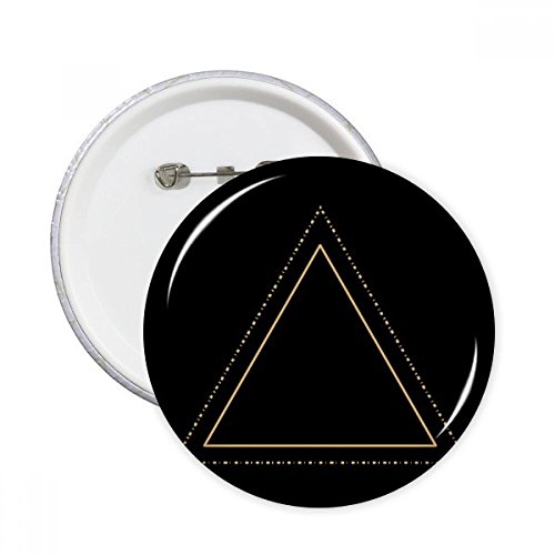Badge triangle totem géométrie ronde DIYthinker pour customiser vos vestes M