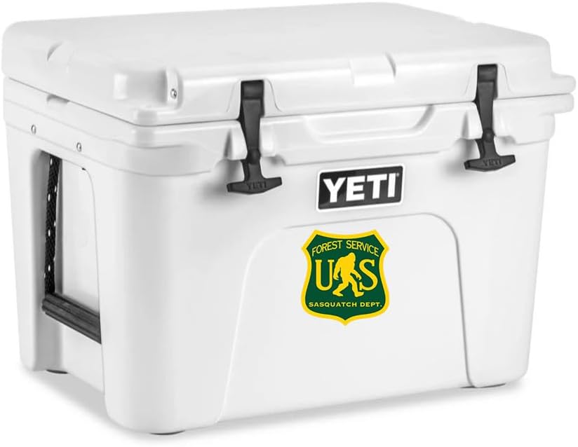 eDesign 2-Pack US Forest Service Sasquatch Dept Vinyl Sticker Bigfoot Decal - 4 Inches - Bigfoot Stickers for Car Truck SUV Van Window Bumper Wall Laptop Tablet Cup Tumbler and Any Smooth Surface - Image 4