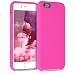 Produktbild kwmobile Hülle kompatibel mit Apple iPhone 6 / 6S - Handyhülle gummiert - Handy Case in Magenta