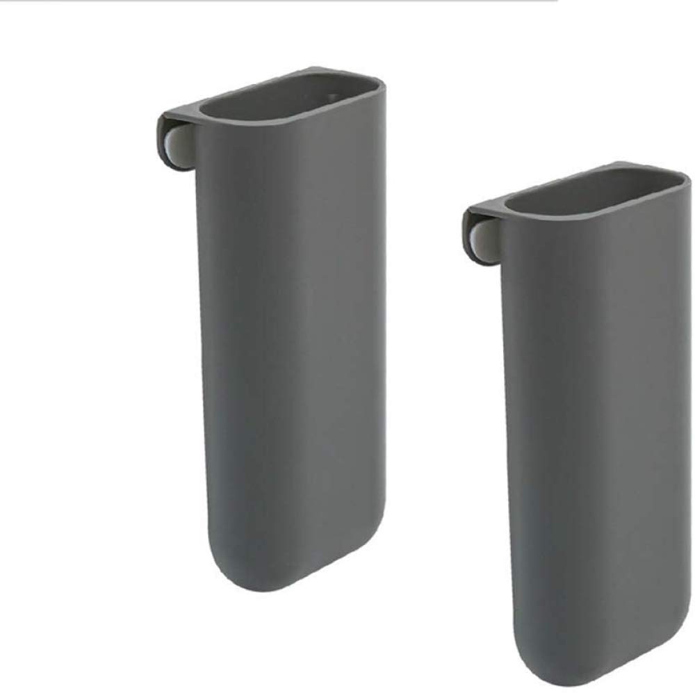 KUAILE2pcs Storage pen holder, pen holder Desktop storage, multi-function storage box office, can be pasted small objects storage canister