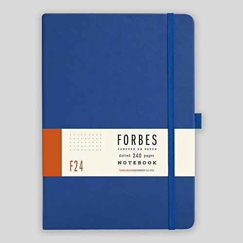 Forbes Classic Notebook - A5 - Dotted - Blue