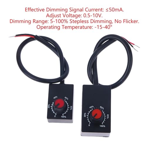 Potentiomètre électronique 0-10V variateur bouton DC commande 1-10V - 4