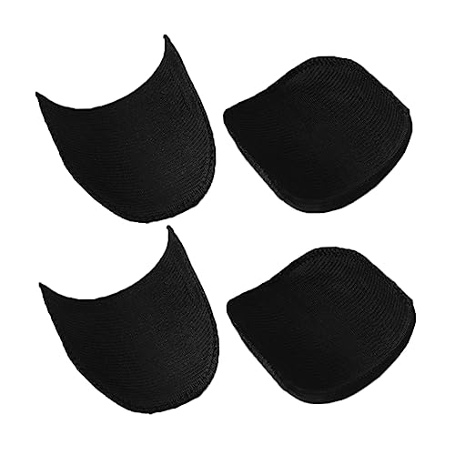 SEWACC 20 Pair Padded Shoulder Straps Women's Jacket Shoulder Pads White Sponge Pads for Clothing