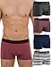 Produktbild Fabio Farini - 4er-Pack Seamless Boxershorts Unterhosen Männer aus Microfaser, Nahtlose Retroshorts für Herren Multi-Set - Set 27 M