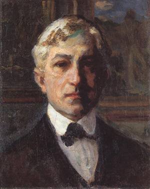 Peinture à l'huile Janos Thorma, l'émotion d'un autoportrait de 1910 sur grande toile