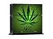 Gaminger Set di Adesivi Decorativi per Playstation 4 (Console + 2 Joypad) - 420 Weed