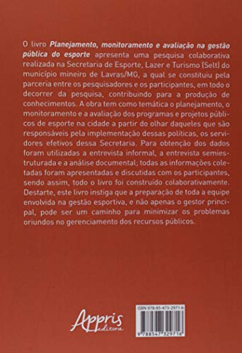 Planejamento, monitoramento e avaliação na gestão pública do esporte Planejamento, monitoramento e avaliação na gestão pública do esporte - Imagem 2