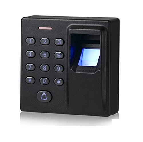 Controlador de control de acceso de puerta biométrico de 12 V con huella dactilar