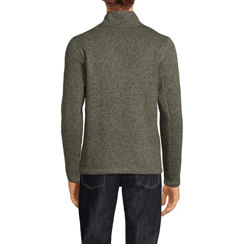 Lands' End Men's Quarter Zip Sweater Fleece2