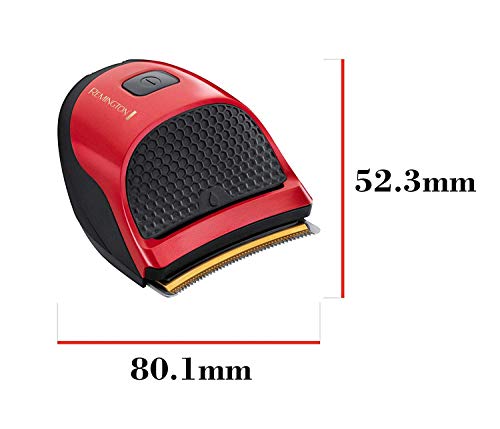 Remington Tagliacapelli Manchester United Edition - Lame In Acciaio Inox Con Tecnologia Curvecut: Design Comodo - 9 Pettini Di Fissaggio, Funzionamento A Rete-Batteria, Quickcut Tagliacapelli HC4255 - 6