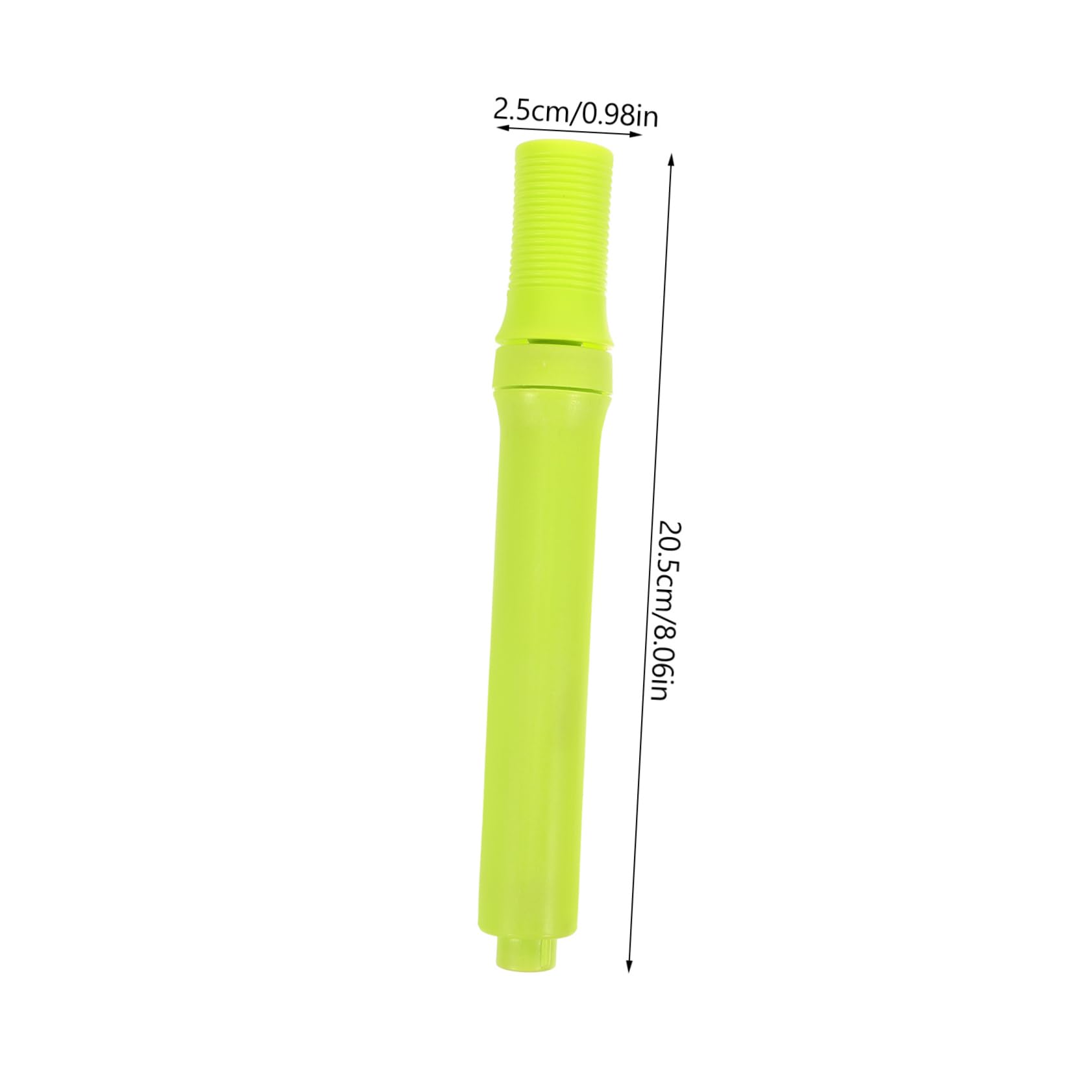 TOYANDONA Mini Inflador Portátil para Diminuto Aire Inflable Práctica De Bicicleta Amarillo Abs