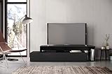 Nexera, Black Tonik TV Stand, 72-inch, 72'