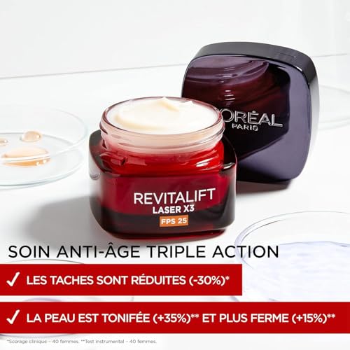 L'Oréal Paris Revitalift Laser Crème Jour Anti-Âge FPS 25 50ml