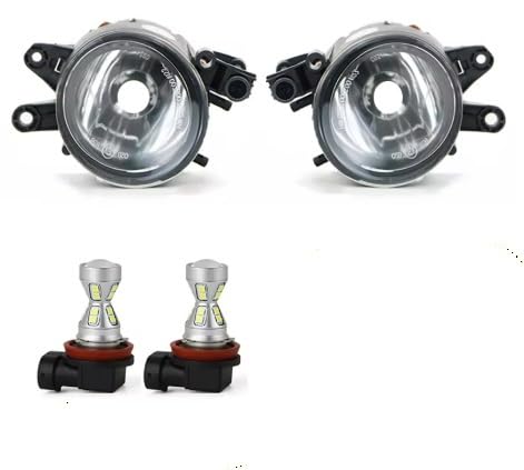 Phare antibrouillard avant pour Audi A4 B6 gauche droite avec ampoules halogènes