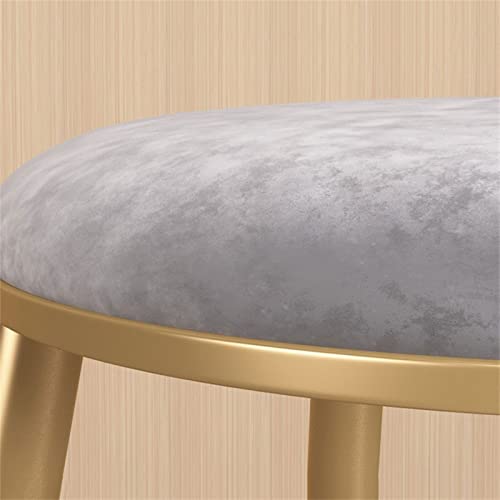 Tabourets de bar confortables pour soulager le dos avec dossier en cuir PU