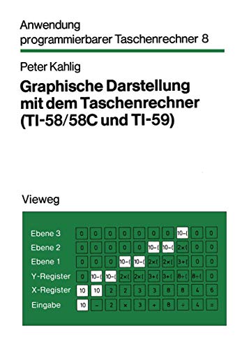 Graphische Darstellung mit dem Taschenrechner ( TI- 58/58 C und TI-59). Mit 88 Programmen, 26 Beispielen