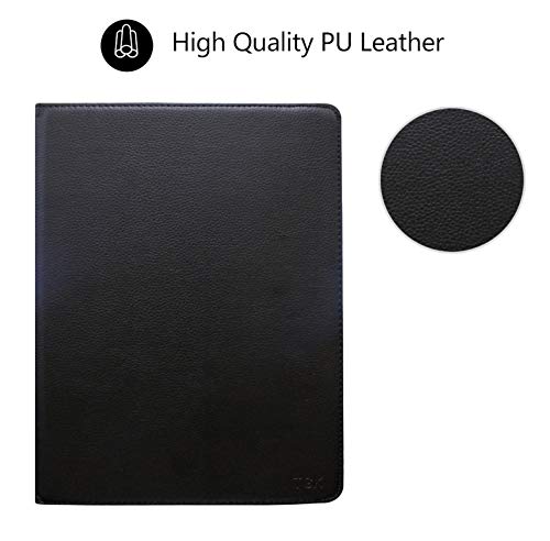 Image of TGK Rotating Cover for iPad Pro 12.9 inch 5th Gen (2021) Black 360 Degree Leather Stand Case