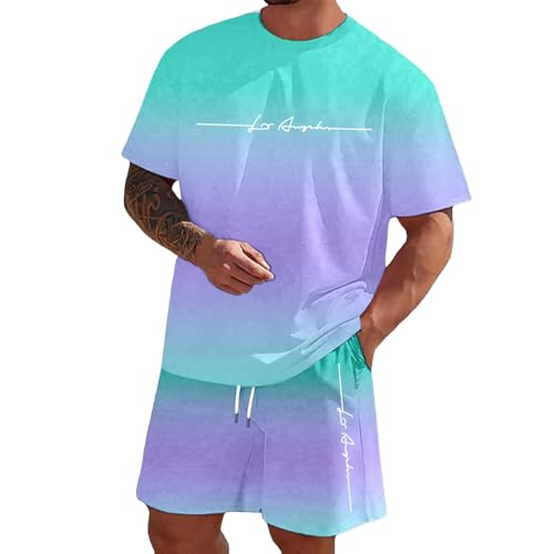 Camiseta de verano y pantalón corto de hombre para combatir el calor con el mejor estilo hip hop